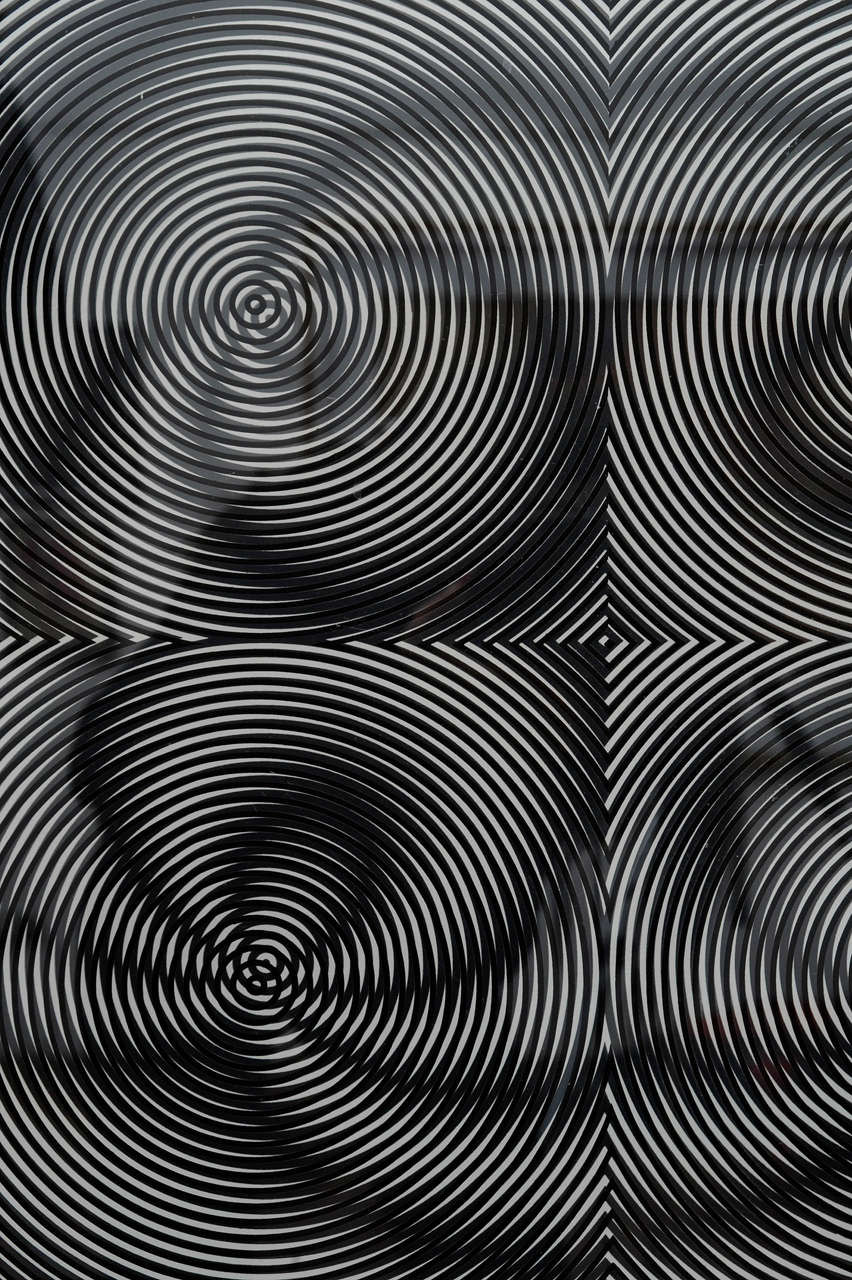 Late 20th Century Alberto Biasi Optical Kinetic Relief